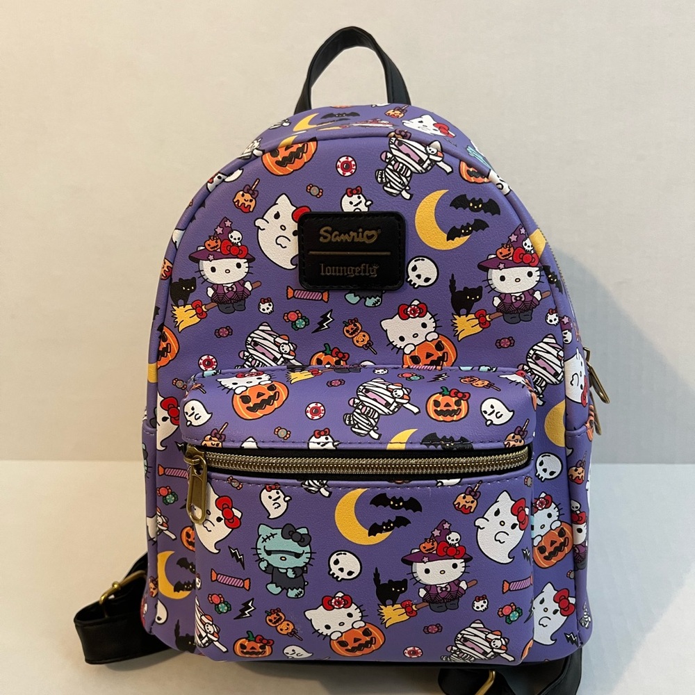 Loungefly Purple Sanrio Halloween Backpack